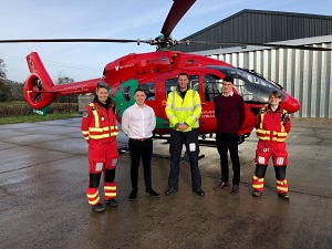 Wales Air Ambulance gets Cambrian support